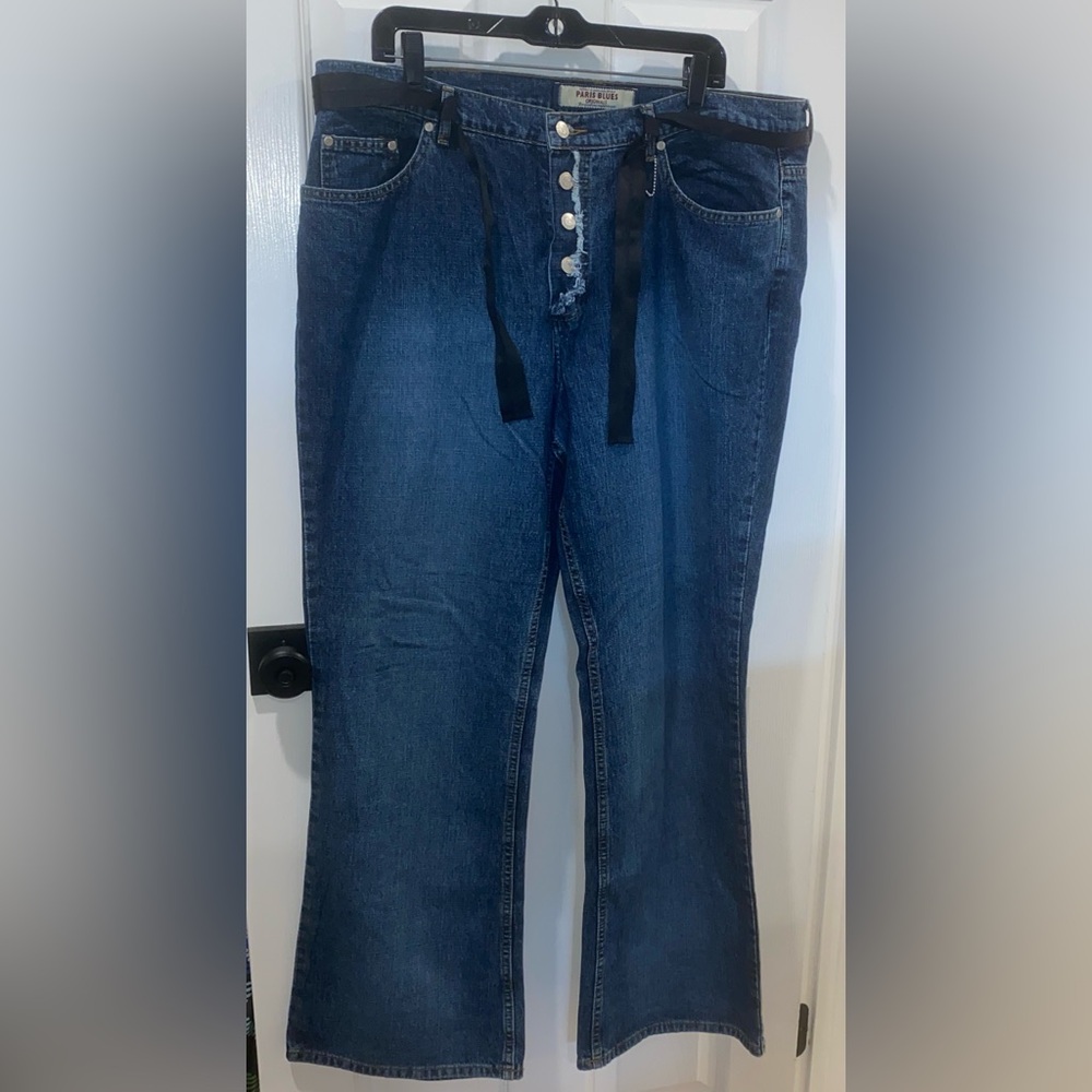 Vintage Plus Size Paris Blues Flare Women's Jeans